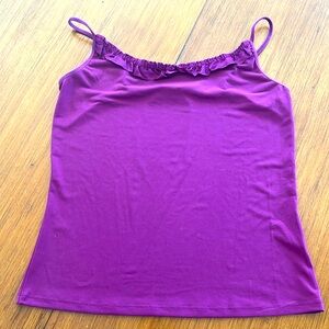 Limited Cami with modest ruffle size L